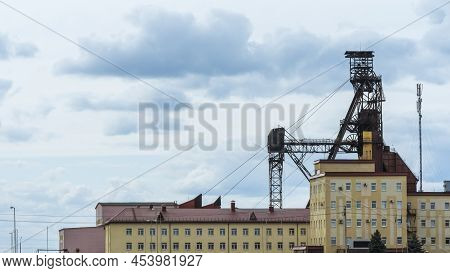 Koper For Raising Ore. Mine Buildings. Technology To Extract The Mineral From Underground. Mining. P