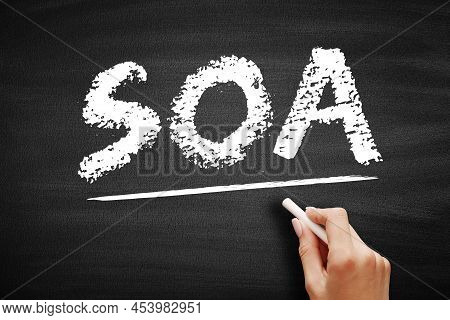 Soa - Service Oriented Architecture Is An Architectural Style That Supports Service Orientation, Acr