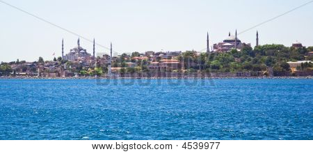 Panoramablick über istanbul