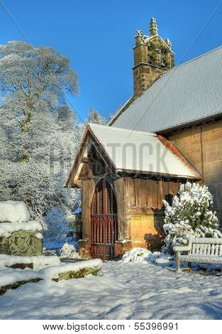 English Church in Winter