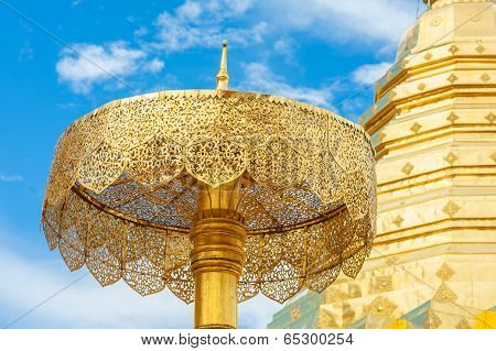 Golden Pagoda in Thailand