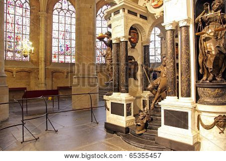 William Of Orange - Tomb In Church At Delft
