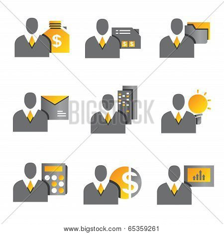 business people icons