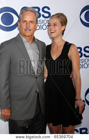 LOS ANGELES - MAY 19:  Gregory Harrison at the CBS Summer Soiree at London Hotel on May 19, 2014 in West Hollywood, CA