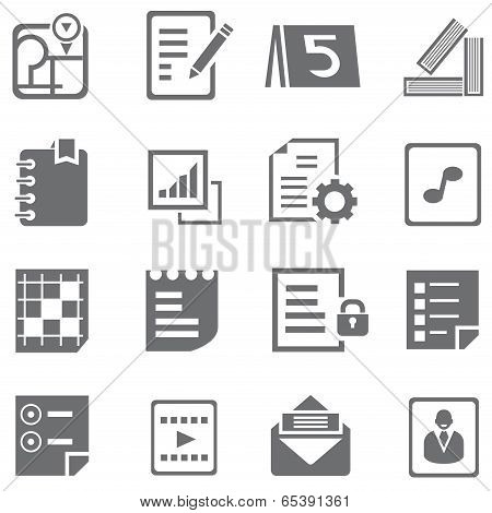 document icons