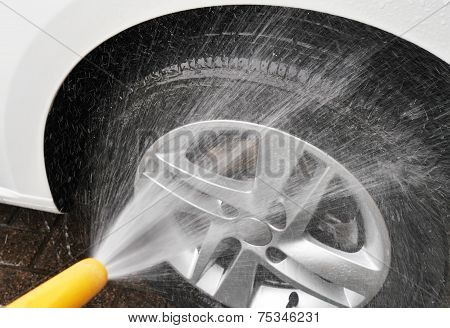 Washing Car