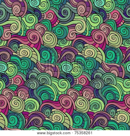 abstract pattern waves and curls