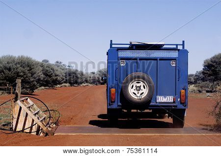 An All-terrain Vehicle With A Trailer