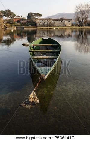 Boat At Anchor