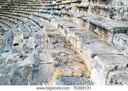 Steps of an ancient amphi theatre