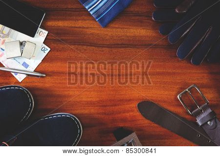 set of number mens accessories