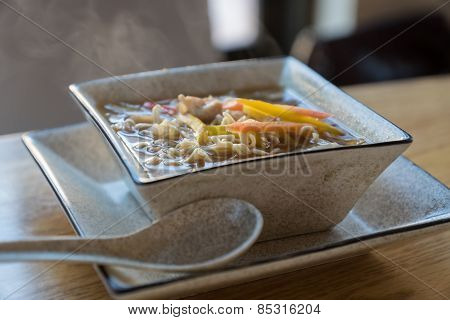 Japanese noodle soup