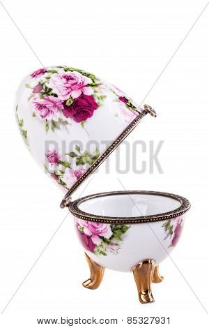 Open Porcelain Egg