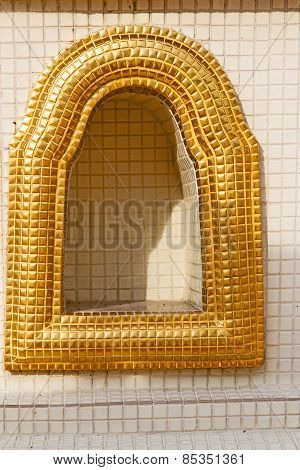 Window    Gold     Bangkok  Thailand Incision Of The