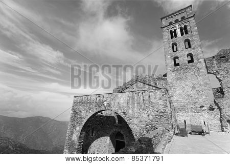 Benedictine Monastery Of Sant Pere De Rodes. Girona