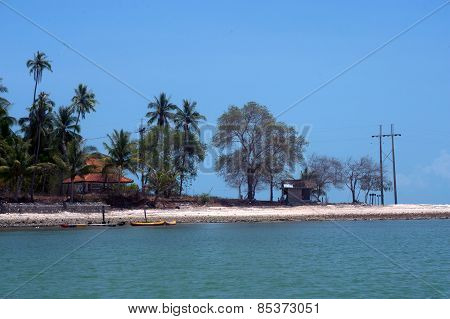 Beach On Koh Phitak Island,Thailand.