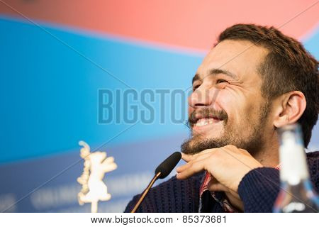 BERLIN, GERMANY - FEBRUARY 06:  Actor James Franco. Press conference during the 65th Film Festival at Hyatt Hotel February 6, 2015 in Berlin, Germany