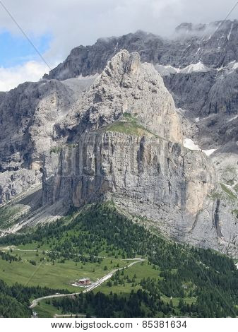 Panoramic Mountain View