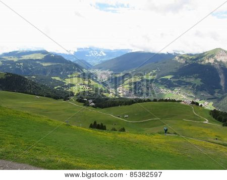 Panoramic Mountain View