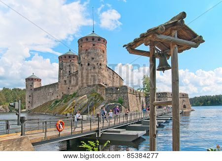Savonlinna. Finland. Olavinlinna Castle