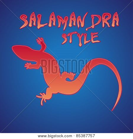 Colored Lizard