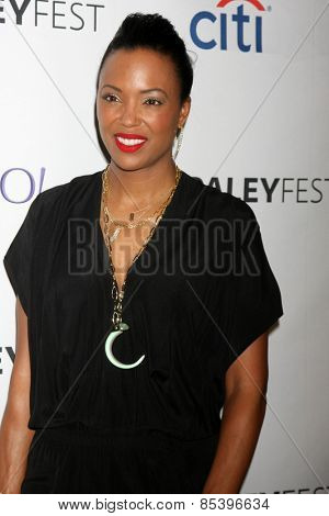 LOS ANGELES - MAR 14:  Aisha Tyler at the PaleyFEST LA 2015 - 