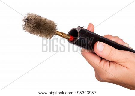 Cleaning Guns, Close Up