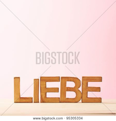 Love composition of letters