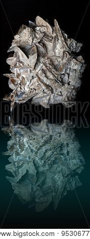 Desert Rose Rock Water Reflection