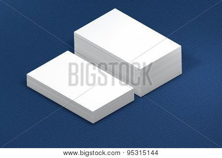 Many Cards. Template To Presentation
