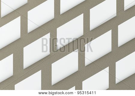 Many Cards. Template To Presentation