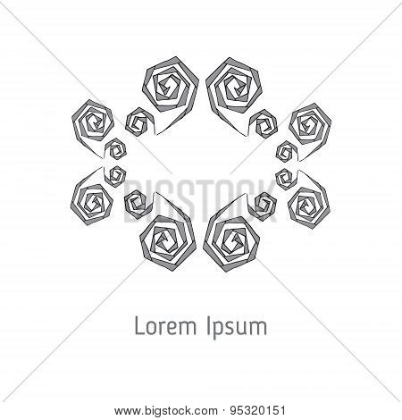 Hand drawn zentangle - vector illustration