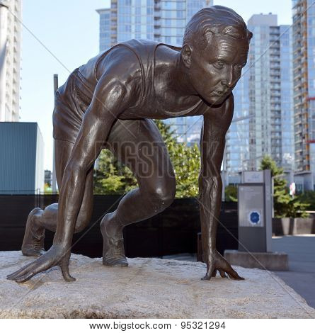Statue of Percy Williams,