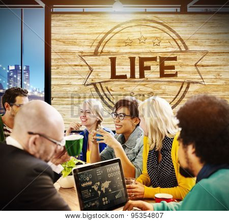 Life Breath Living Life Cycle Spirit Concept