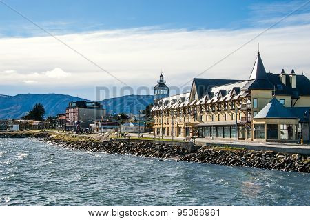 Puerto Natales On The Strait Of Magellan, Patagonia, Chile