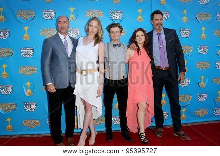 BURBANK - JUNE 25: The cast of Continum