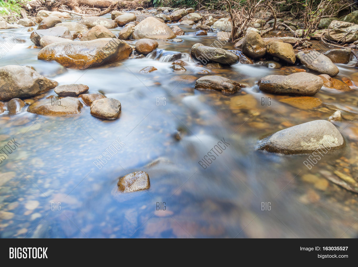 Smooth Flowing Water Image & Photo (Free Trial) | Bigstock