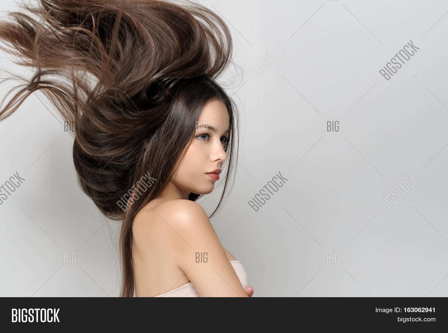 Hair Fly Wind Image & Photo (Free Trial) Bigstock