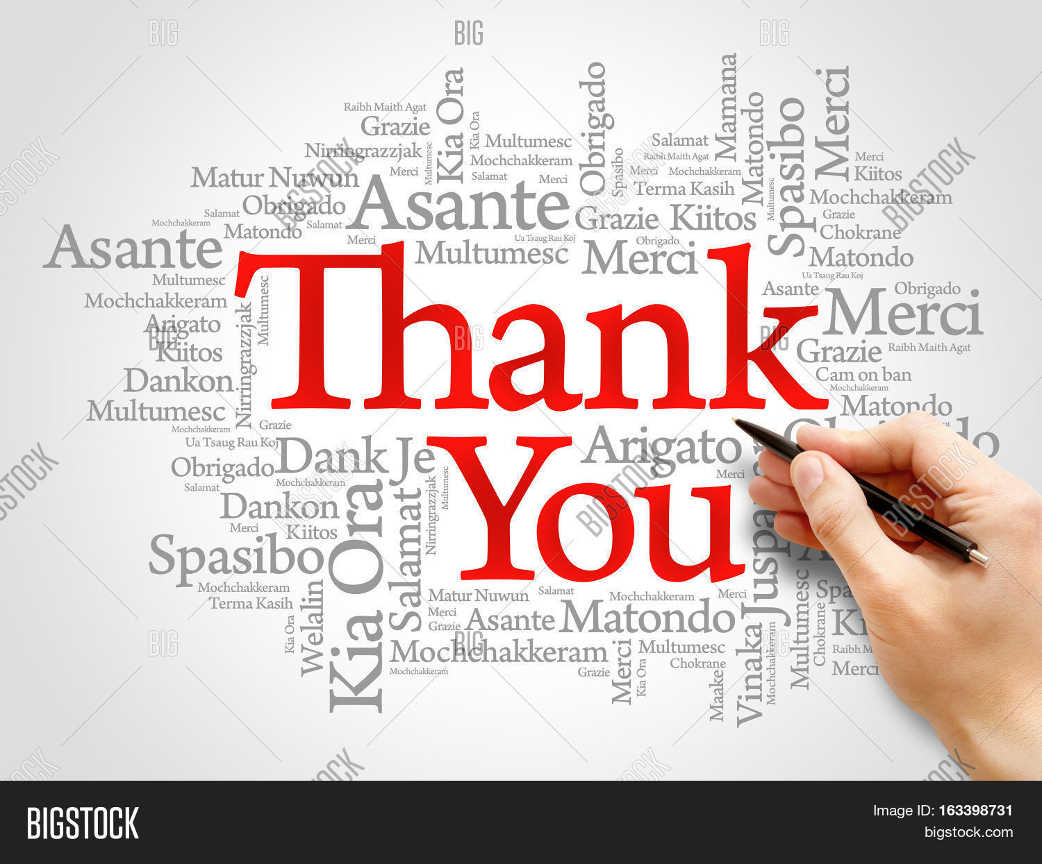 Thank You Word Cloud Image & Photo (Free Trial) | Bigstock