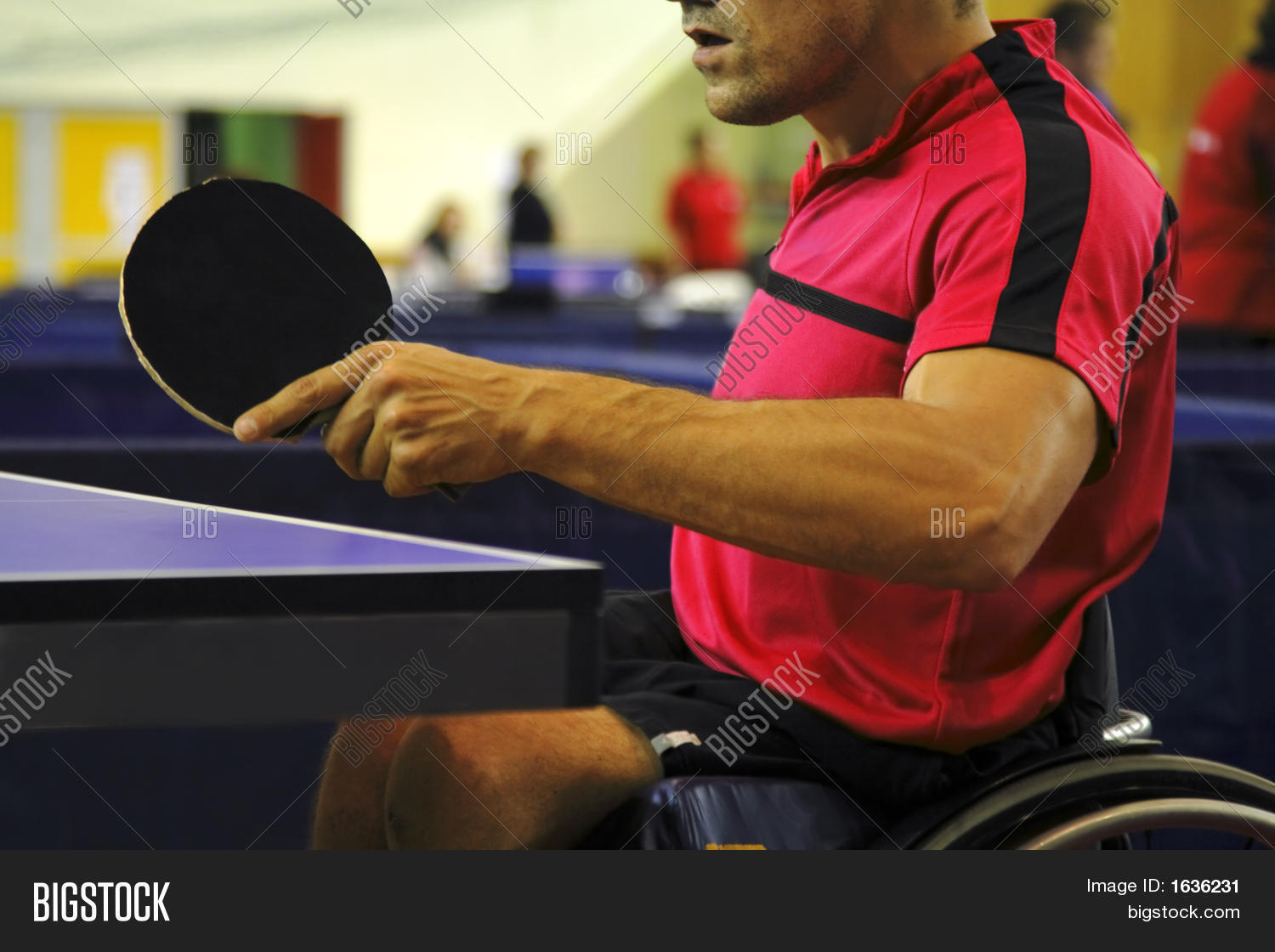 Ping Pong Player Image & Photo (Free Trial) Bigstock