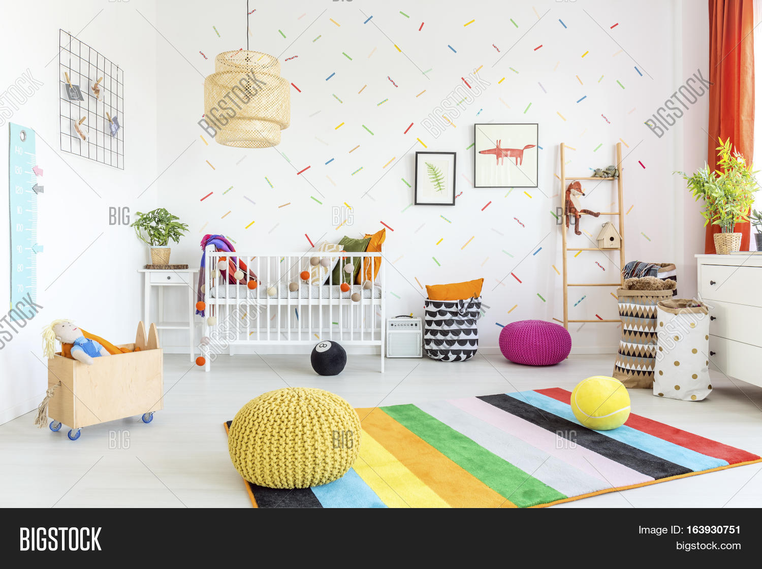 Baby Room White Wall Image & Photo (Free Trial) | Bigstock
