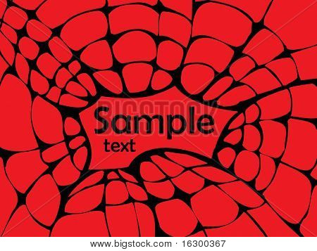 Spider webachtergrond. Vectorillustratie.