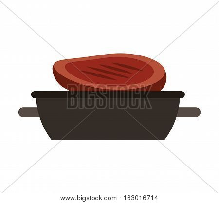 oven grill bbq icon vector illustration design