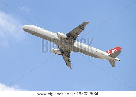 Airplane Takes Off
