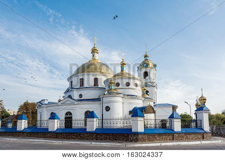 Church of the Ascension. Romny Sumska oblast Ukraine.