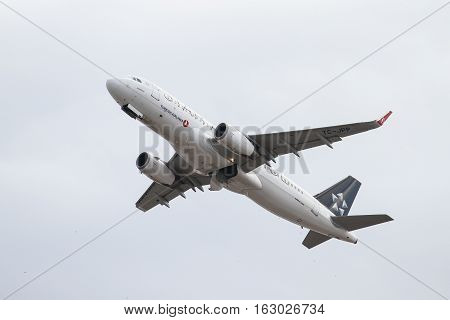Airplane Takes Off