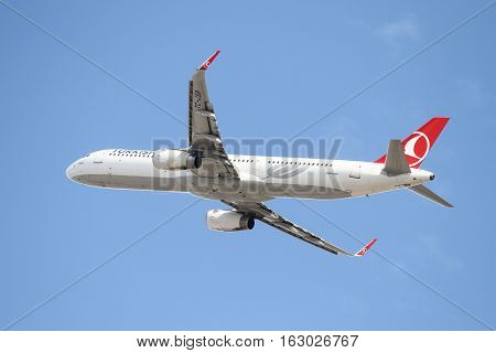 Airplane Takes Off