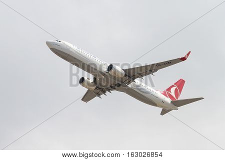 Airplane Takes Off