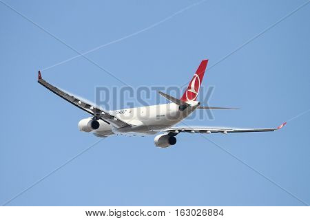 Airplane Takes Off