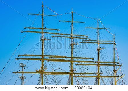 Masts Of Barque